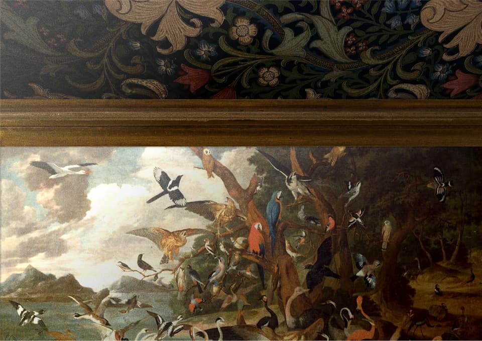 Los Colibríes: pintura de aves